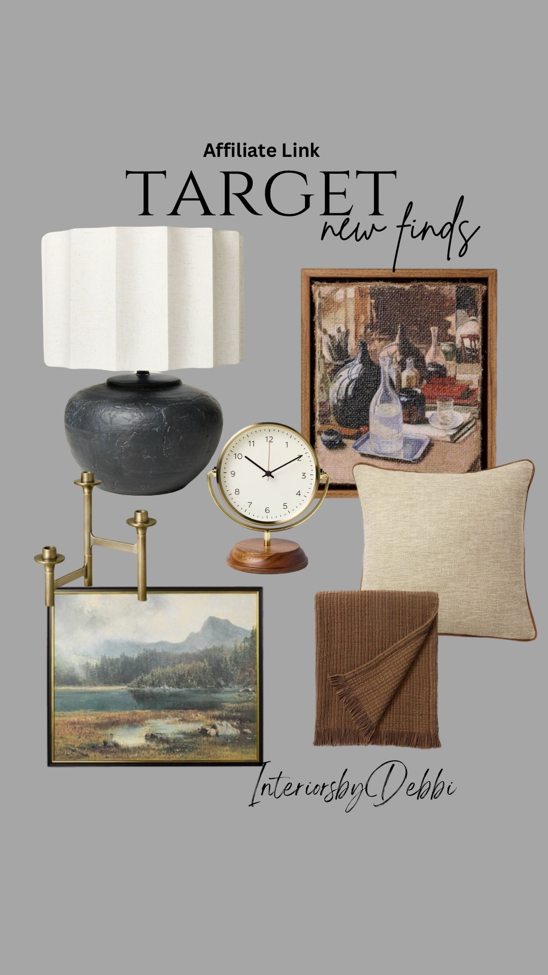 Target Finds
New hearth & hand, black lamp, framed art, pillow, throw, transitional home, modern decor, amazon find, amazon home, target home decor, mcgee and co, studio mcgee, amazon must have, pottery barn, Walmart finds, affordable decor, home styling, budget friendly, accessories, neutral decor, home finds, new arrival, coming soon, sale alert, high end look for less, Amazon favorites, Target finds, cozy, modern, earthy, transitional, luxe, romantic, home decor, budget friendly decor, Amazon decor #target

#LTKSeasonal #LTKHome