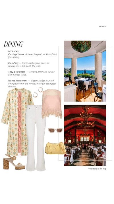 ✨ Dreaming of one last summer escape? Mackinac Island is pure magic over Labor Day weekend. From bike rides along the shoreline and horse-drawn carriage tours to afternoons at the Grand Hotel and waterfront dinners, it's the perfect blend of timeless charm and classic style.

I've rounded up everything you need for the ultimate getaway—including what to wear, where to stay, where to dine, and the can't-miss experiences—so all you have to do is pack your bags.

Tap to shop the outfits and explore my complete Mackinac Island guide. 🤍🍂🚲#MackinacIsland #LaborDayWeekend #TravelStyle #WeekendGetaway #ClassicStyle #VacationOutfits #MidwestTravel

#LTKTravel #LTKSeasonal #LTKOver40 #LTKTravel