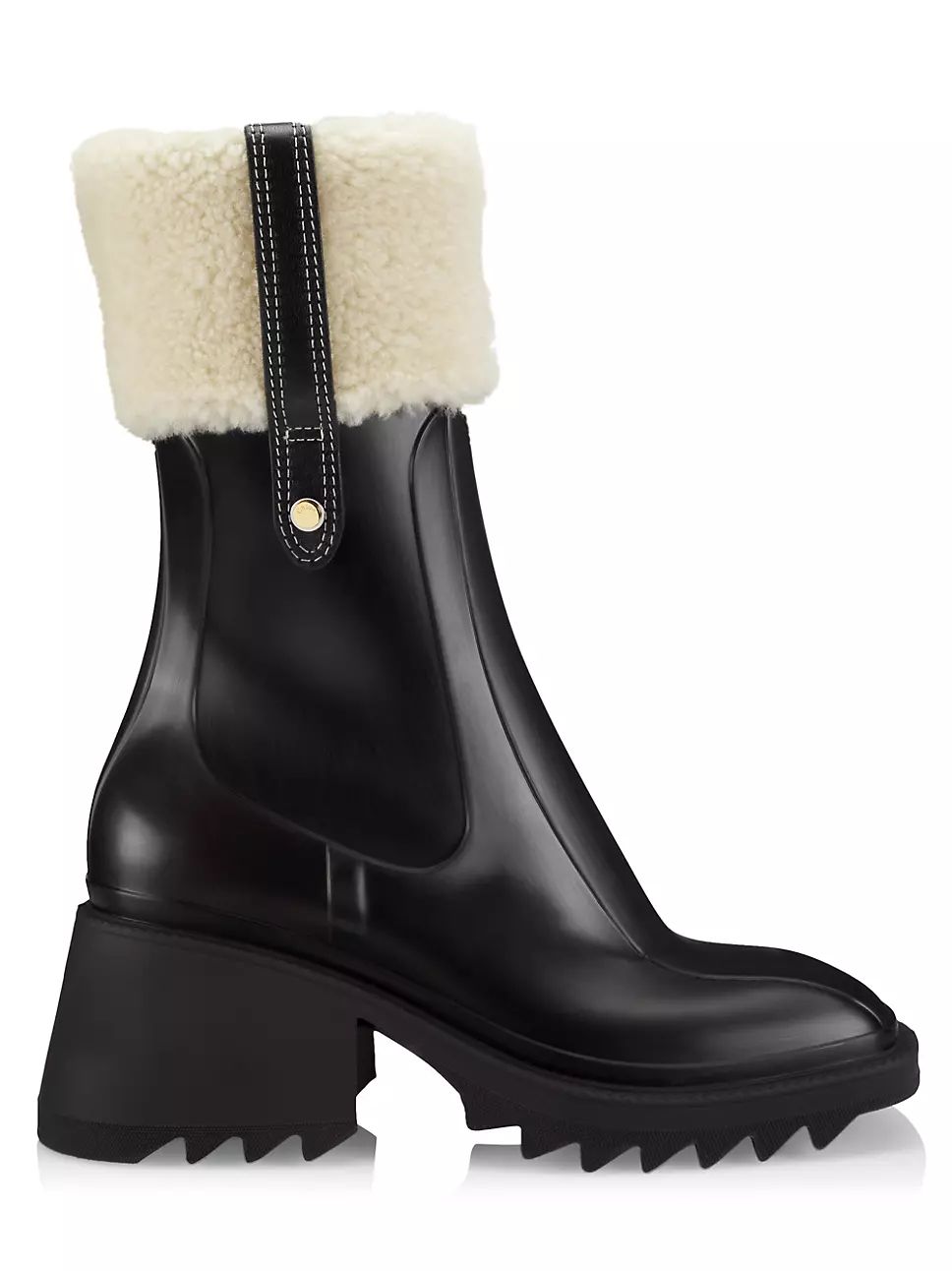 Betty Shearling-Lined Rubber Boots | Saks Fifth Avenue (CA)