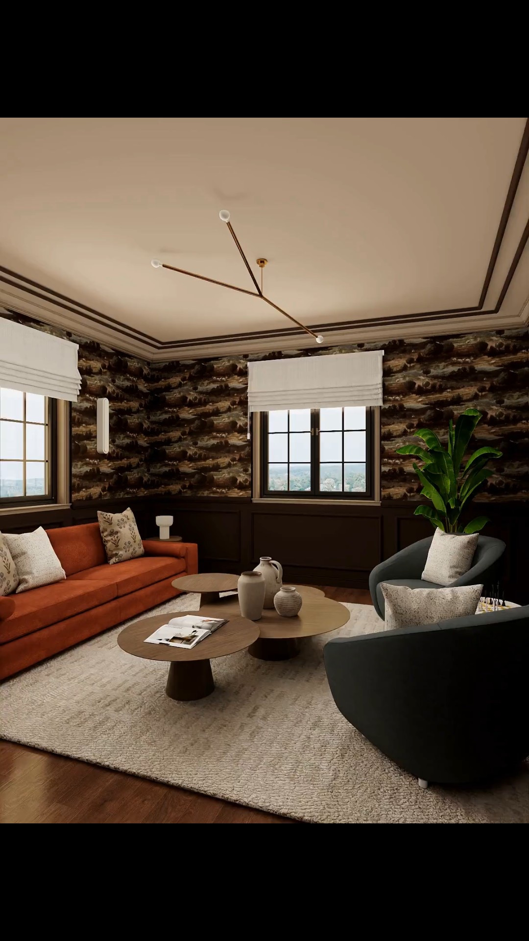 Check out this moody sitting room with amazing wallpaper by Jeremiah Brent, artwork to die for and comfy upholstery pieces!! 

#LTKHome #LTKStyleTip #LTKSummerEdit