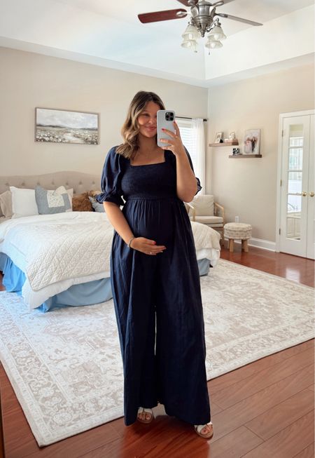 Bump friendly jumpsuit - code: MadisonH25



#LTKBump #LTKStyleTip