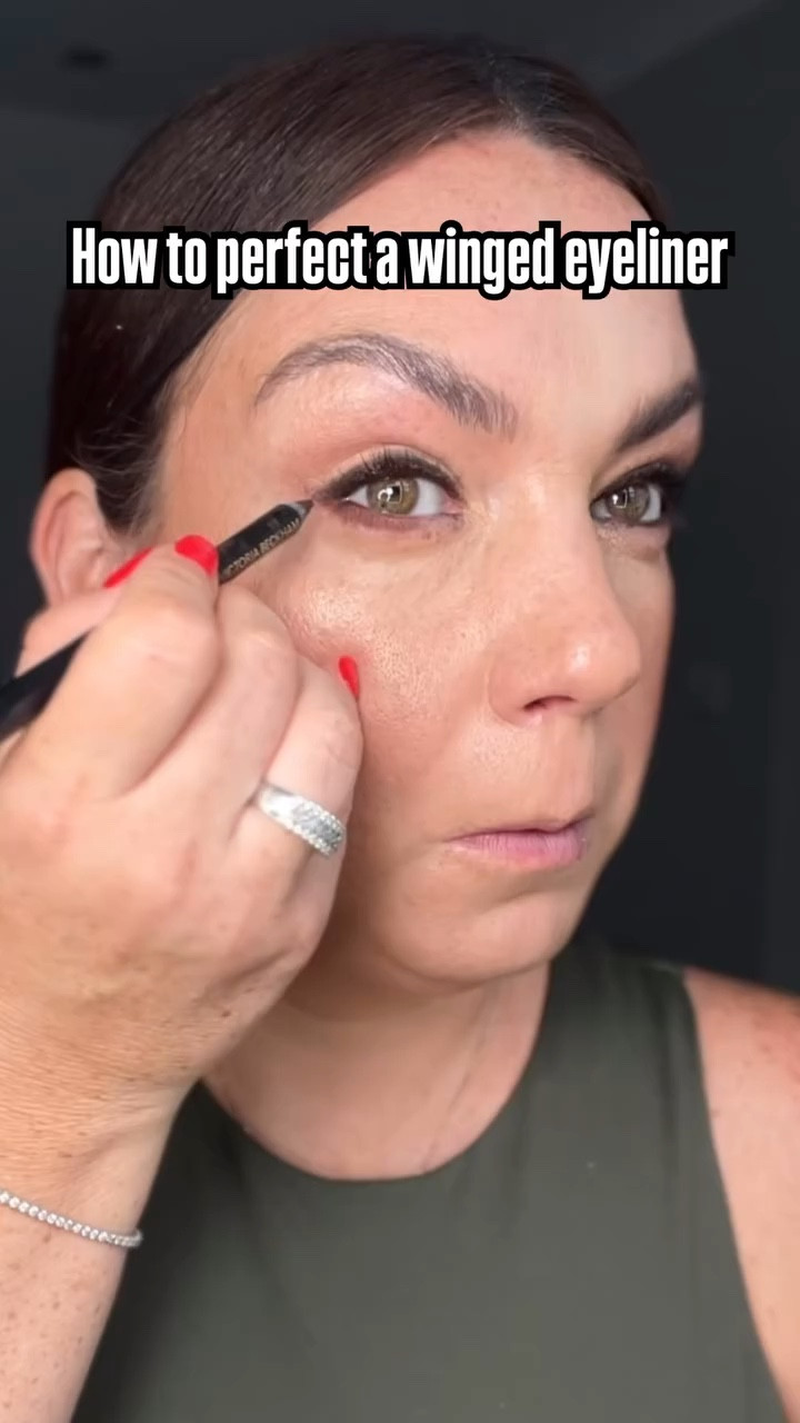Do this to get that perfect wing! 🪽

#wingedliner #wingedeyeliner #eyelinertutorial #eyeliner #makeuptip 

1. **Winged Liner** – Precise, sharp, bold, cat-eye
2. **Application Technique** – Steady hand, flick, smooth glide, tapered, gradual lift
3. **Eyeliner Types** – Liquid liner, gel liner, pencil, felt-tip, waterproof, smudge-proof
4. **Makeup Tools** – Angled brush, fine-tip pen, cotton swab, tape trick, stencil
5. **Shapes & Styles** – Classic cat-eye, dramatic wing, subtle flick, graphic liner, extended wing
6. **Eye Shape Tips** – Hooded eyes, monolid, almond-shaped, round eyes, close-set
7. **Color Choices** – Black, brown, colorful, metallic, white liner for brightening
8. **Precision & Symmetry** – Even wings, balanced flick, equal angles, crisp edges
9. **Smudge-Free** – Long-lasting, budge-proof, set with powder
10. **Finishing Touches** – Mascara, false lashes, tightline, waterline, lash line definition



#LTKbeauty #LTKstyletip #LTKautumn