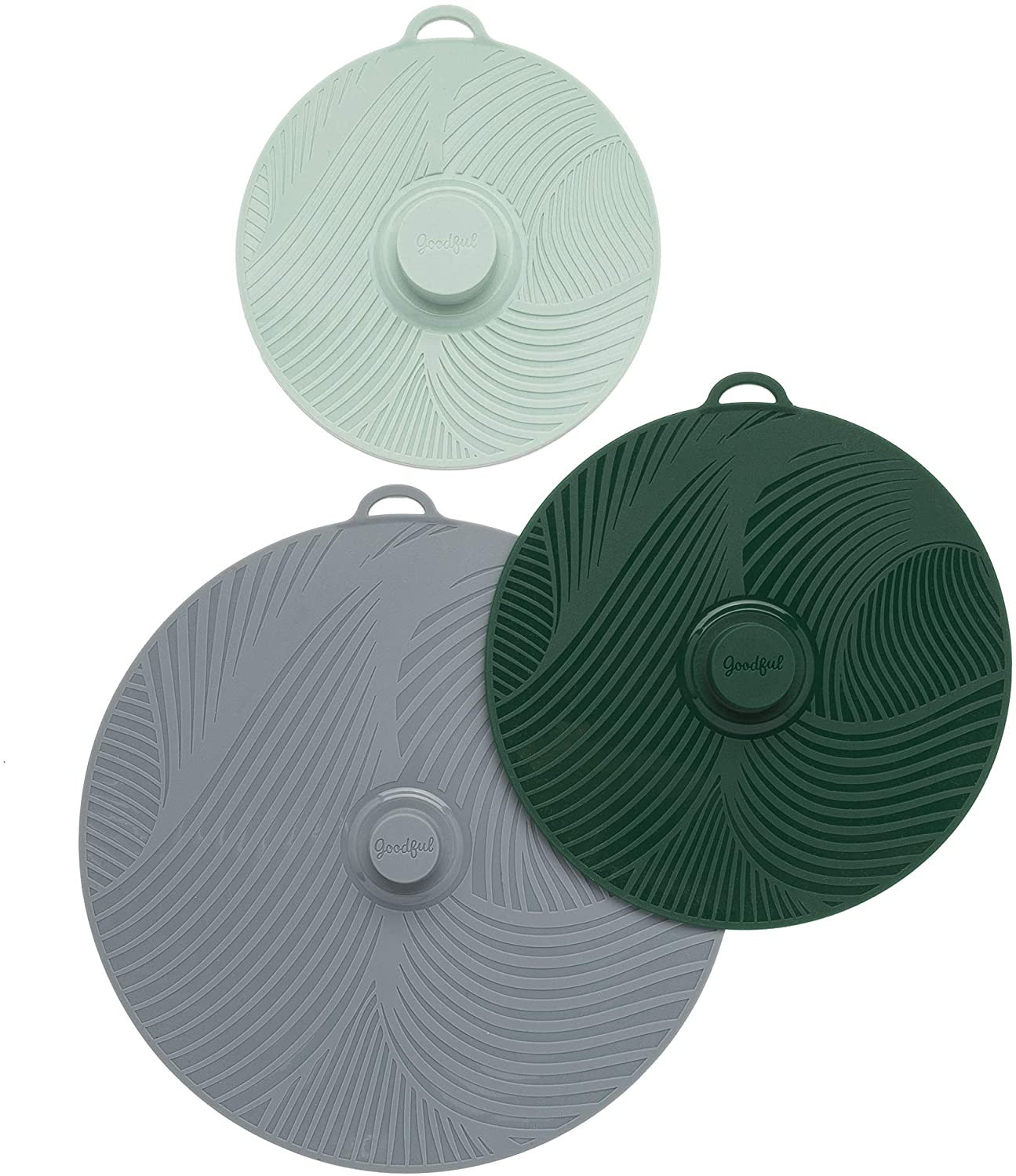 Goodful Universal Silicone Lids for Pots and Pans, Heat Safe, Reusable Suction Seal Covers for Bo... | Amazon (US)