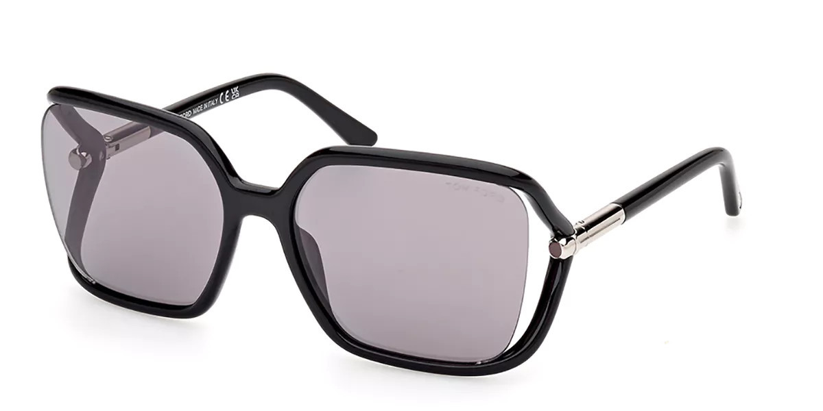 Tom Ford FT1089 SOLANGE-02 01C Women’s Sunglasses Black Size 60 | SmartBuyGlasses Global