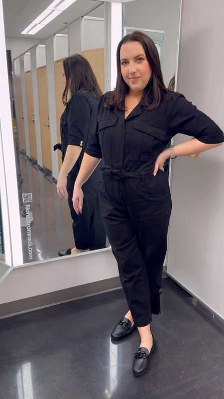 Black jumpsuit and black leather loafers / casual outfit / spring outfit / all black outfit / Nordstrom Rack finds 

#LTKsalealert #LTKmidsize #LTKshoecrush