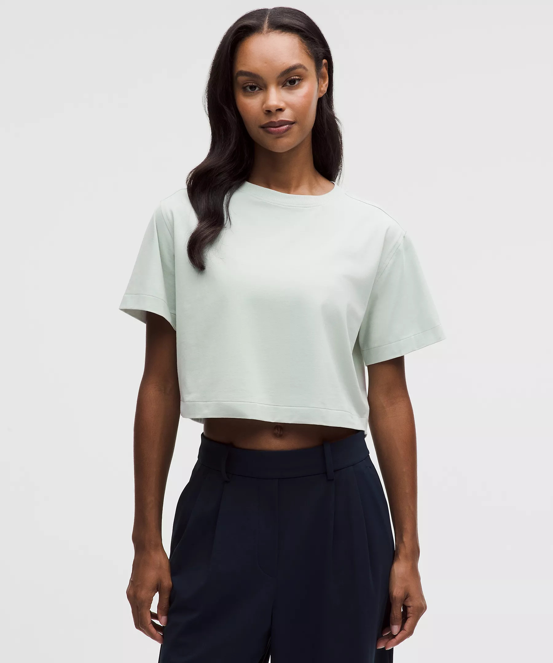 All Yours Organic Cotton Cropped T-Shirt | Lululemon (US)
