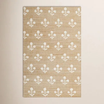Erin Gates by Momeni Orchard Bloom Natural Hand Woven Wool and Jute Area Rug | Wayfair North America