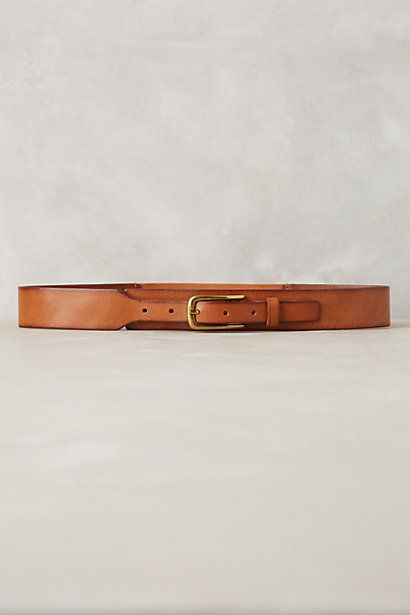 Tapered Leather Belt | Anthropologie (US)