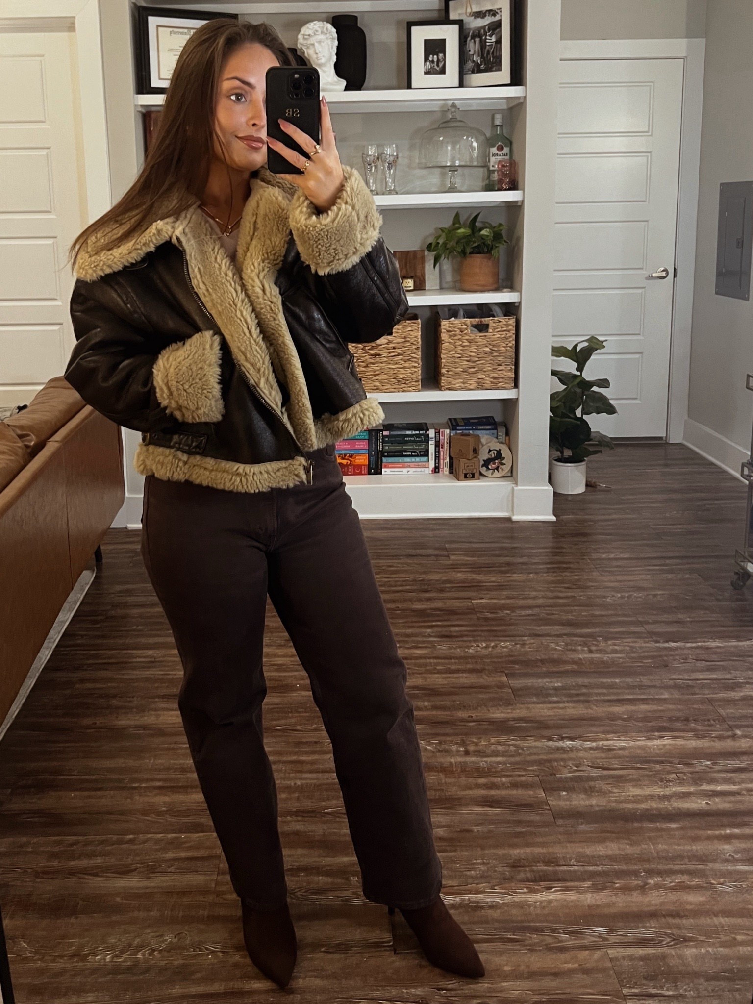 Espresso brown will always be my go to color of the fall and winter - this Amazon jacket is the perfect color, not to mention its so warm and a compliment magnet!

#LTKPetite #LTKSeasonal #LTKootd