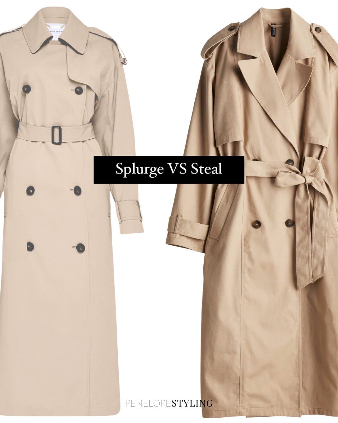 Invest in a designer brand trench for over $800, you’ll own for years… or snap up a STEAL under $100 - and now on sale 20% off!! 

#trenchcoat #trench #autumncoat #autumnfashion #autumnstyle 

#LTKautumn #LTKsale #LTKaustralia