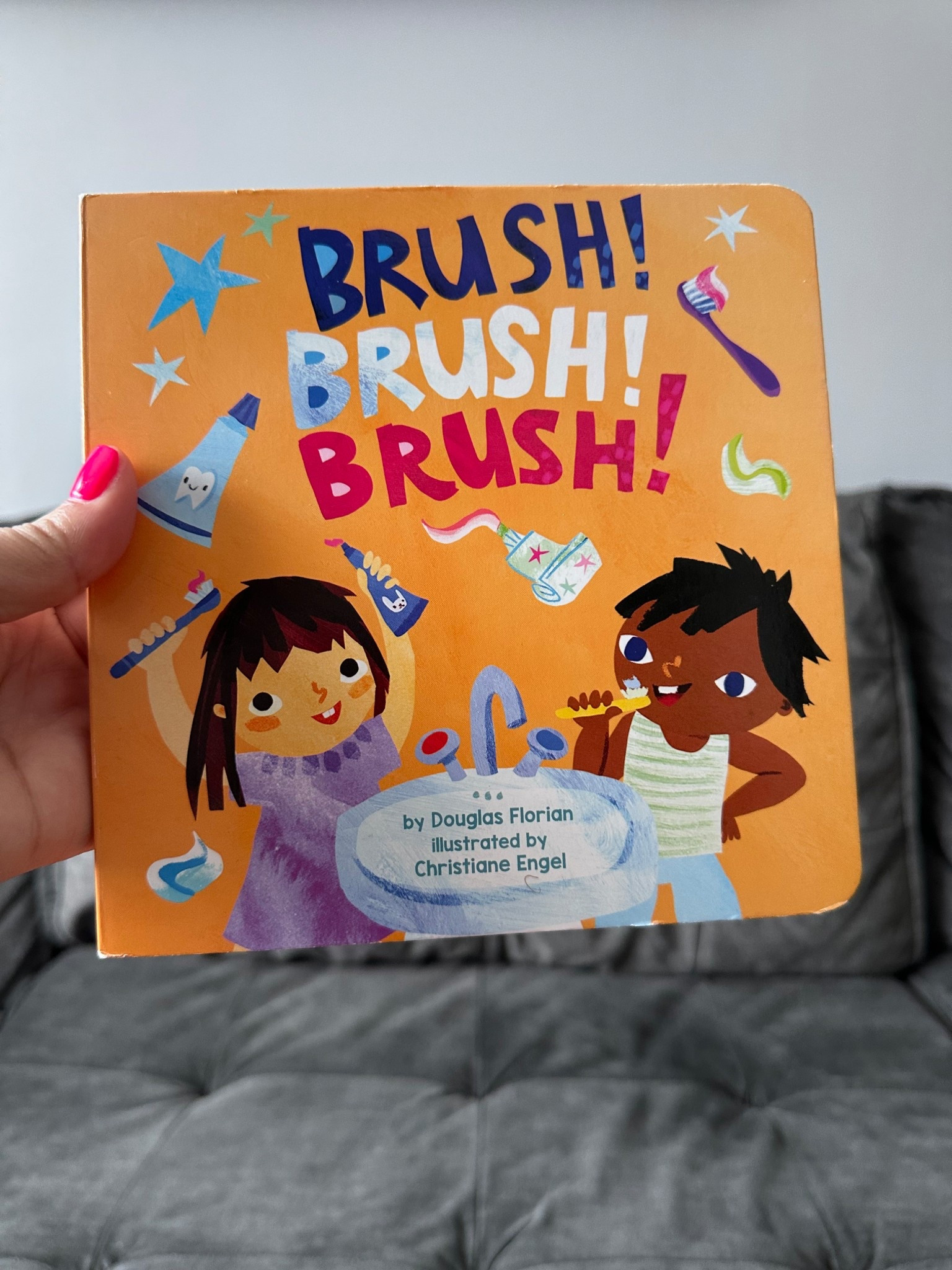 “Tiny teeth, mighty routines! ✨📚 Brush Brush Brush helps toddlers learn the joy of brushing. A must for every little one’s morning and night! #ParentingTips #ToddlerMoments #HealthyHabits”

#LTKKids #LTKKids #LTKstorytime #LTKselfcare