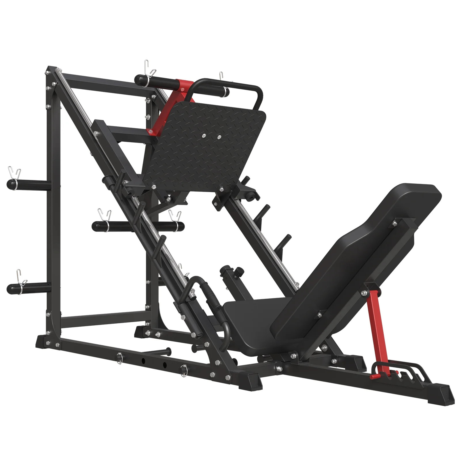 Syedee Adjustable Leg Press Machine with Calf Block, 2000LBS Capacity, Black | Walmart (US)