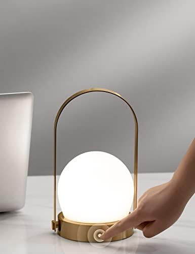 Keyearth Cordless USB Lantern Table Lamps, 4000mAh Rechargeable Battery Operated Portable Lamp for T | Amazon (US)