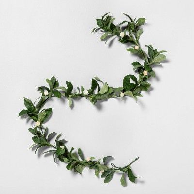 72" Faux Thistle Globe Garland - Hearth & Hand™ with Magnolia | Target
