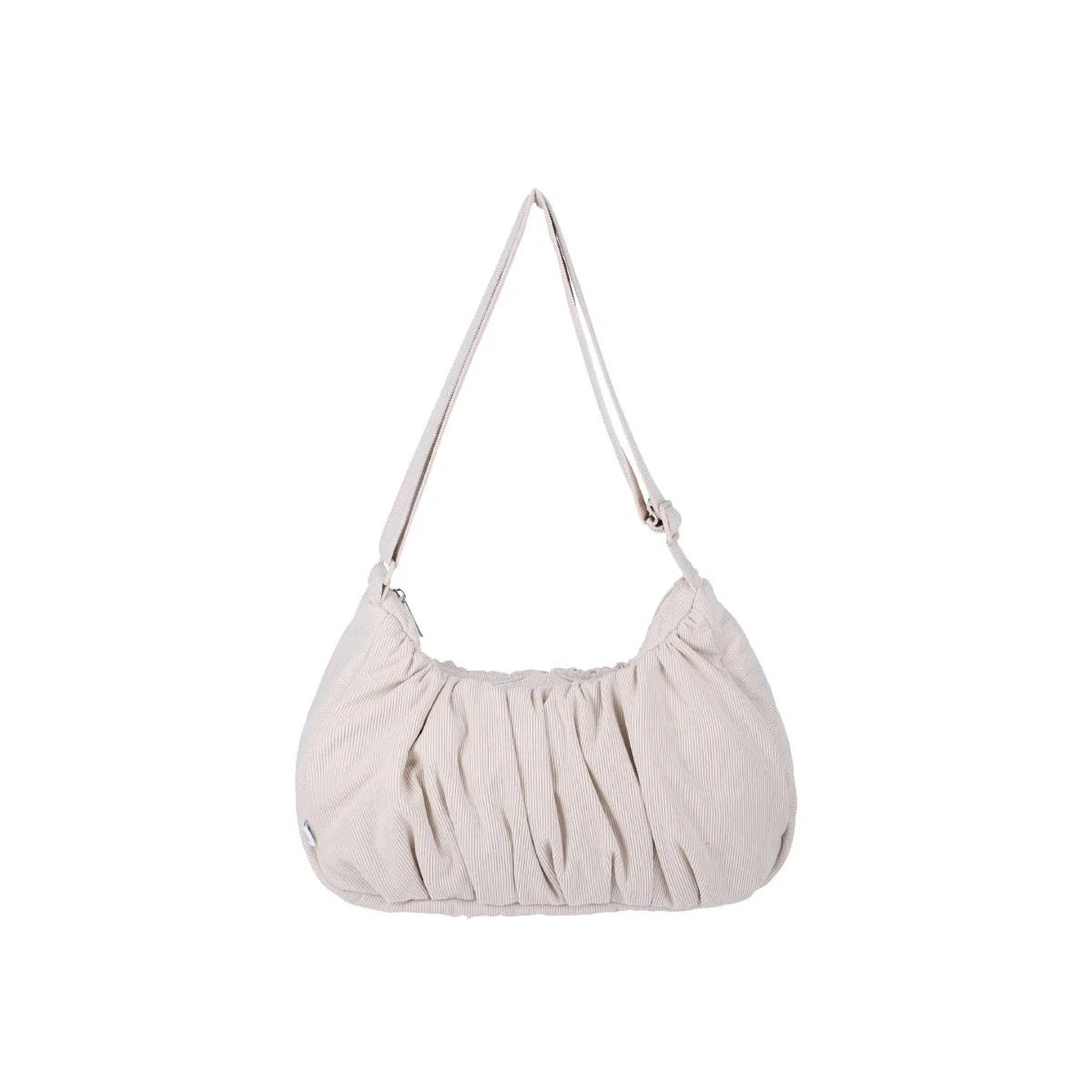 Small Croissant Sling (Corduroy Cream) | GOOD TOTES