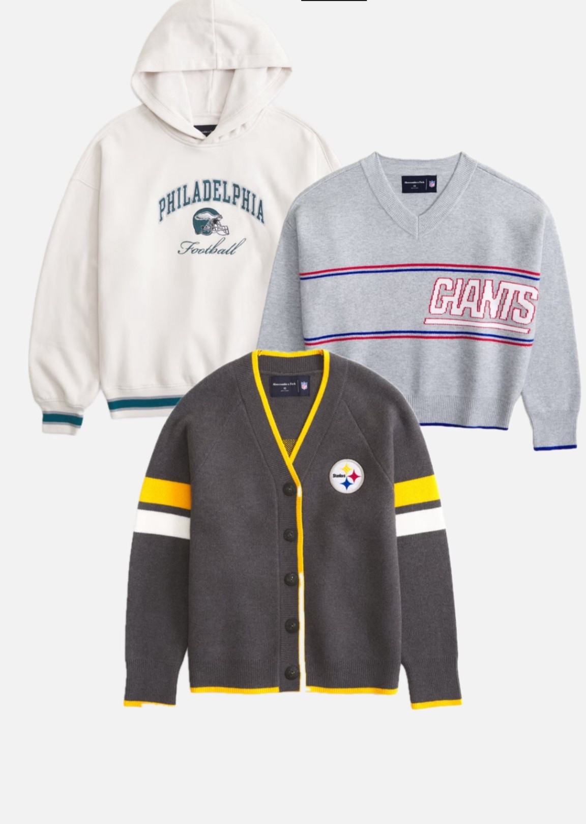 Elevated chic nfl sweaters from Abercrombie, 

#LTKSaleAlert #LTKSeasonal #LTKStyleTip
