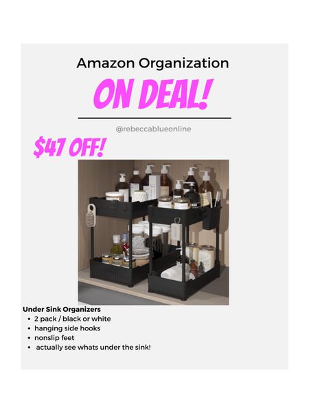 Amazon
Fall home
Home decor
Organization 
Bathroom organization 
Kitchen organizers 
Must have 
Amazon prime 
Under the sink


#LTKunder100 #LTKSale #LTKhome