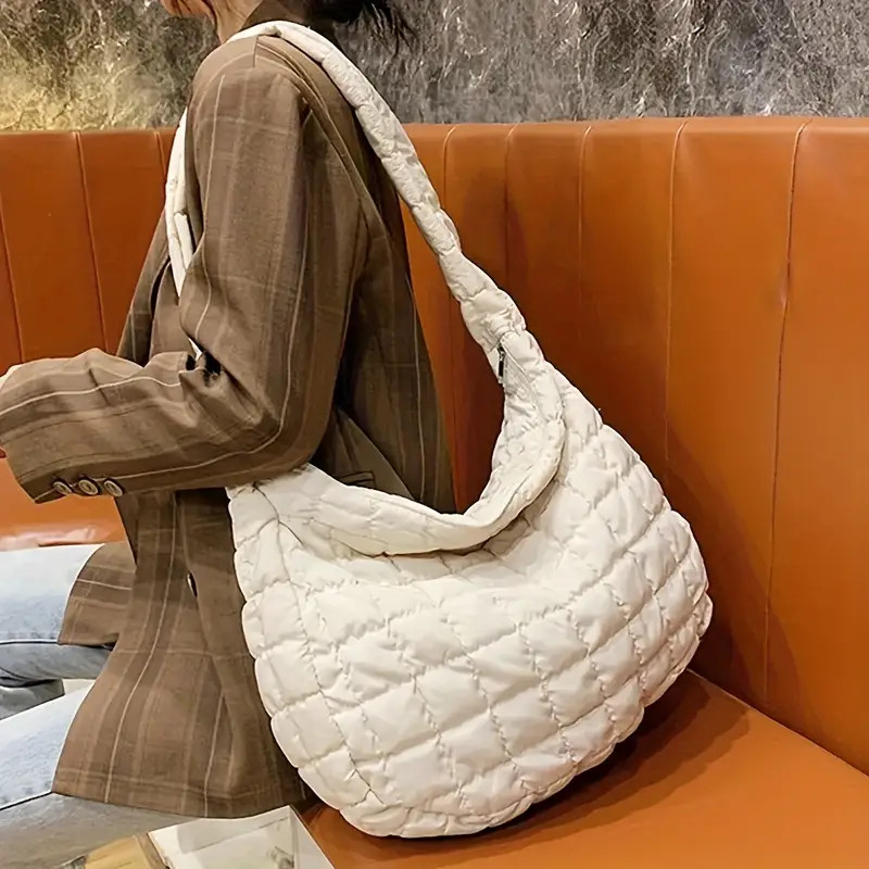 Bubble Ruched Crossbody Bag, Large Capacity Shoulder Bag, Fashion Hobo Bag For Women - Bags & Lug... | Temu Affiliate Program