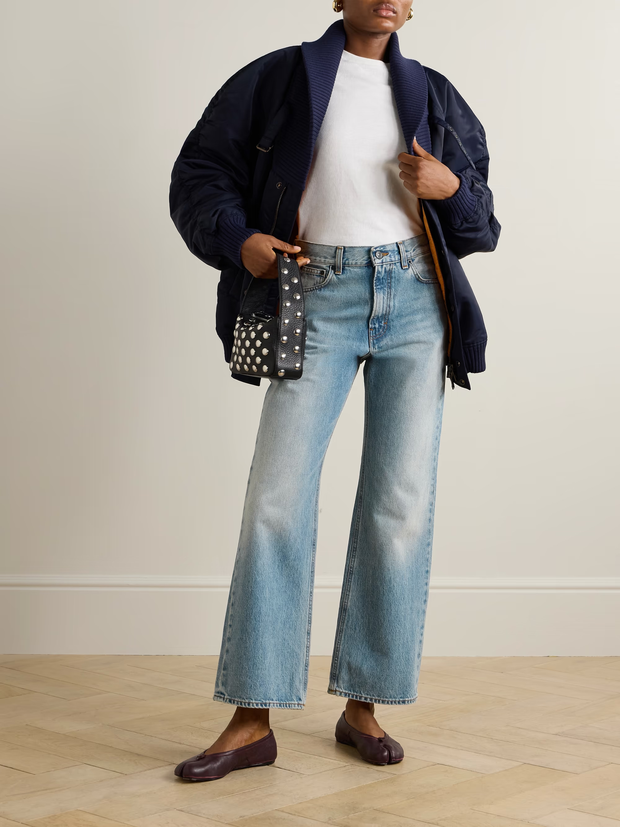 Korea high-rise wide-leg jeans | NET-A-PORTER (US)
