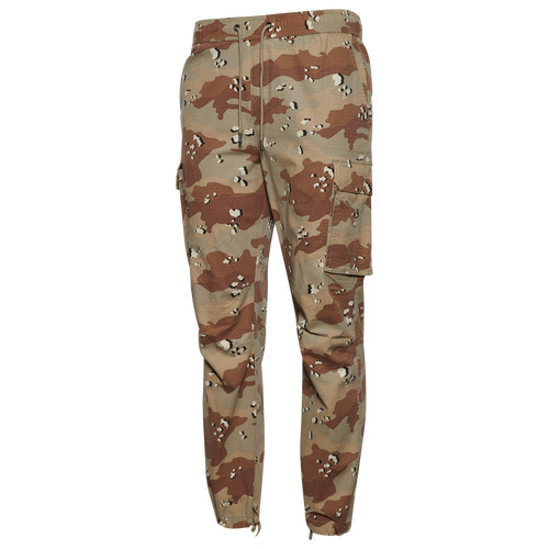 CSG Mens CSG Essential Cargo Pants - Mens Sand Camo/Black Size M | Champs Sports Canada