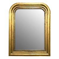 Gold Rounded Edge Wall Mirror, 24x30 | At Home
