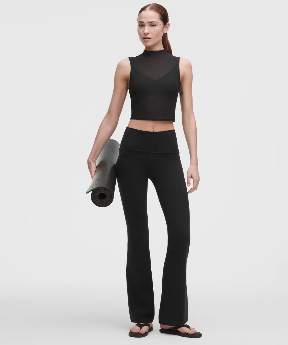 Groove Nulu Foldover Flared Pant   Warm | lululemon (AU)