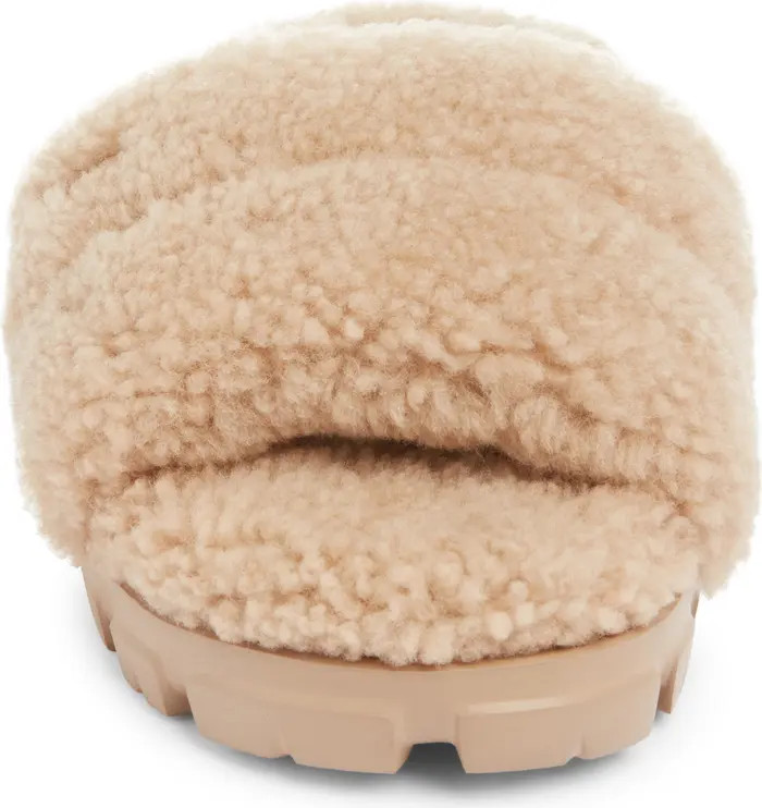 UGG® Cozetta Curly Genuine Shearling Slide Slipper (Women) | Nordstrom | Nordstrom