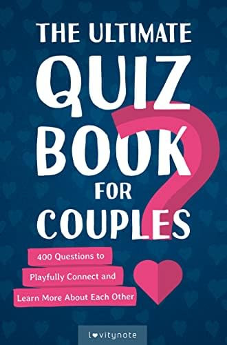 The Ultimate Quiz Book for Couples: 400 Questions to Playfully Connect and Learn More About Each ... | Amazon (US)
