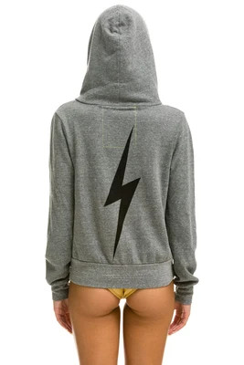BOLT HOODIE - HEATHER GREY | Aviator Nation