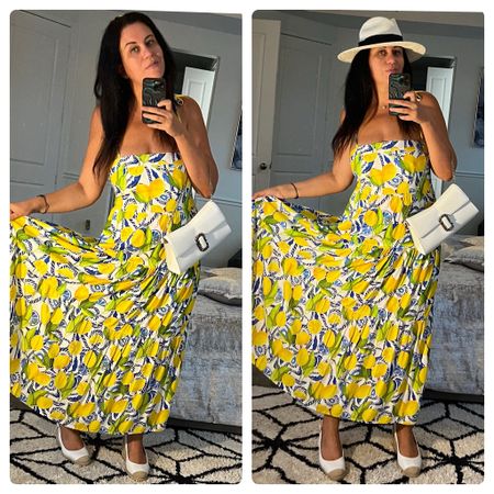 
I love this dress! I want it in a mini version now. Soak up the sun and brush up on your Italian while you’re at it in this lemon dress. 🍋

The quality is outstanding and I highly recommend it. Very light and breezy. 100% organic rayon.

#LTKSeasonal #LTKSaleAlert #LTKTravel