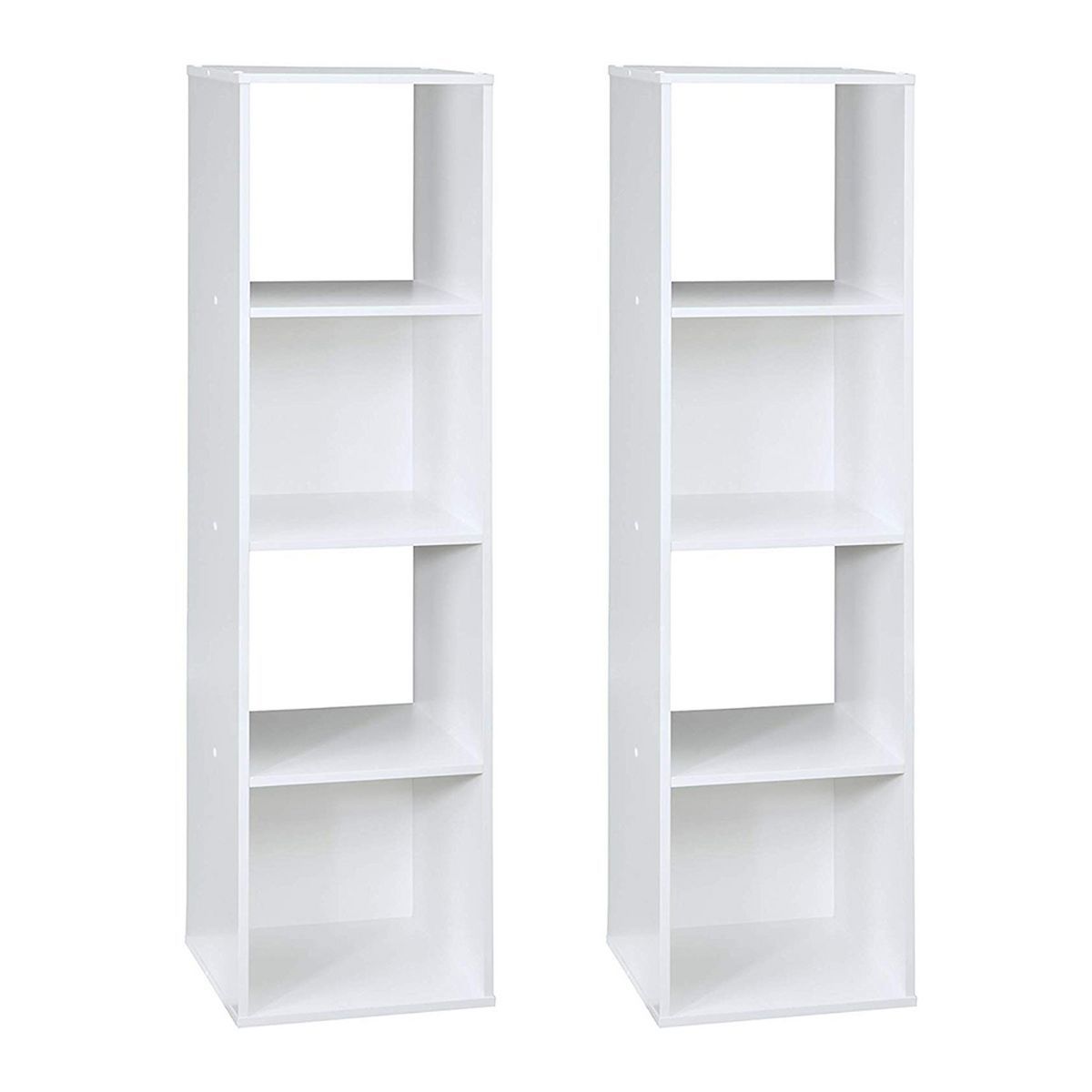 Closetmaid Home Stackable 4-Cube Cubeicals Organizer Storage, White (2 Pack) | Target