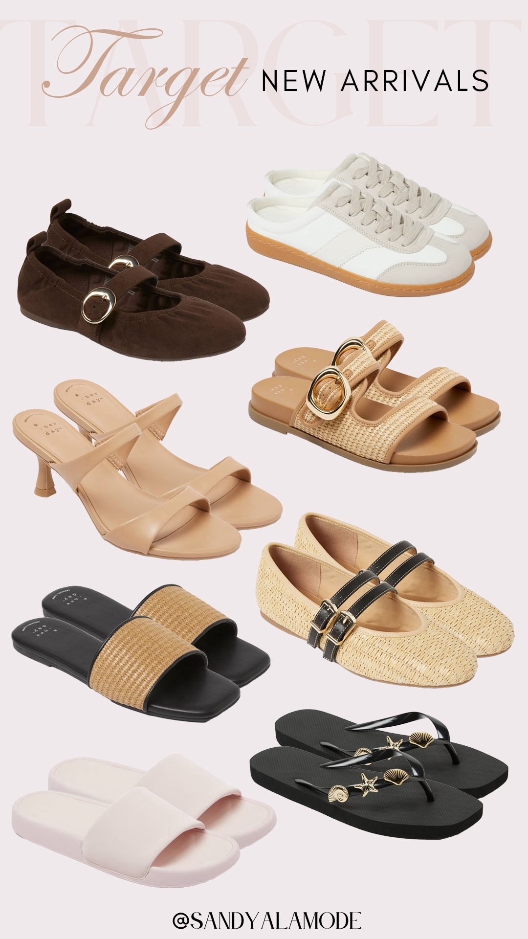 Target new arrivals. Target fashion. Target spring style. Target finds. Target new shoe arrivals. Target spring flats. Target spring sandals. Target spring sneakers. Target neutral spring shoes  

#LTKSeasonal #LTKFindsUnder100 #LTKFindsUnder50