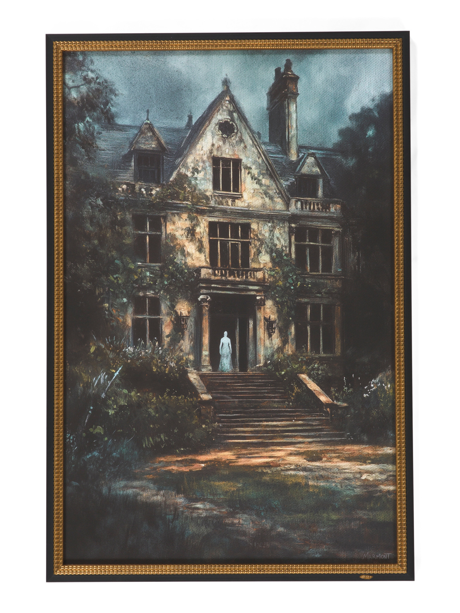 24x36 Spooky House Wall Art | Marshalls