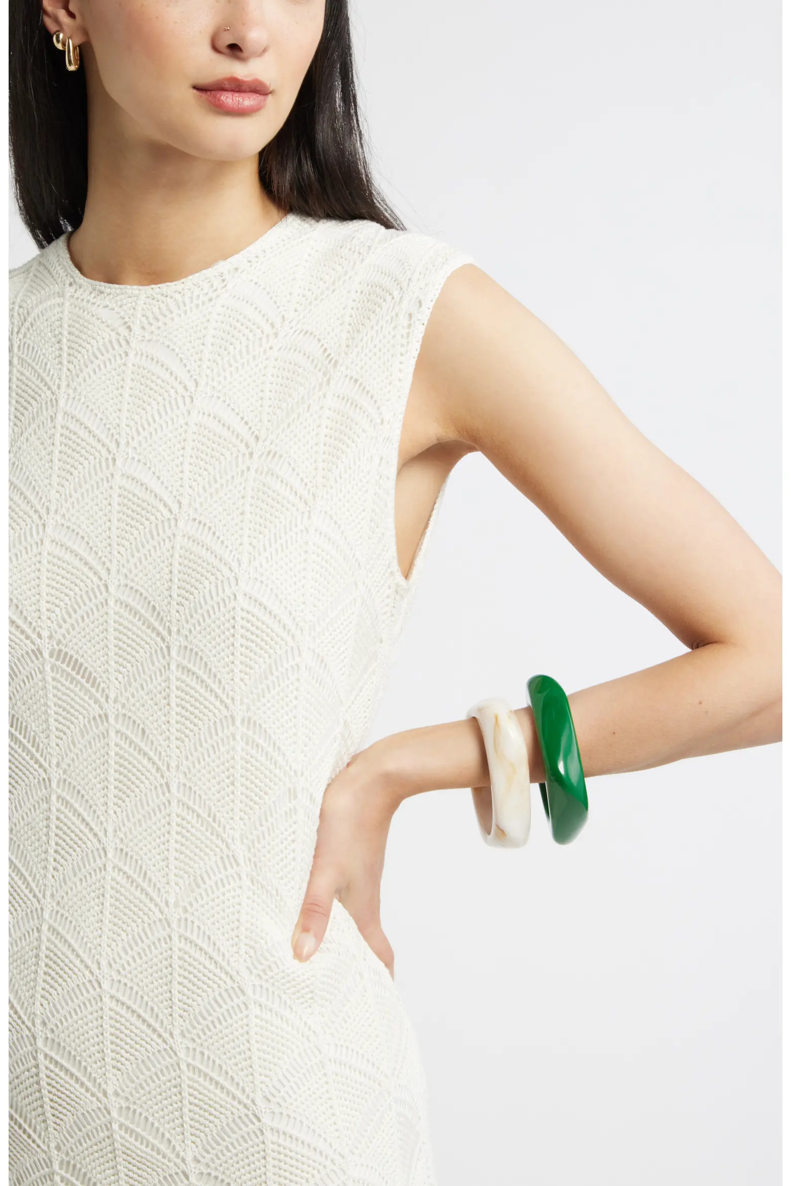 Set of 2 Medium Resin Bangles (Women) | Nordstrom | Nordstrom