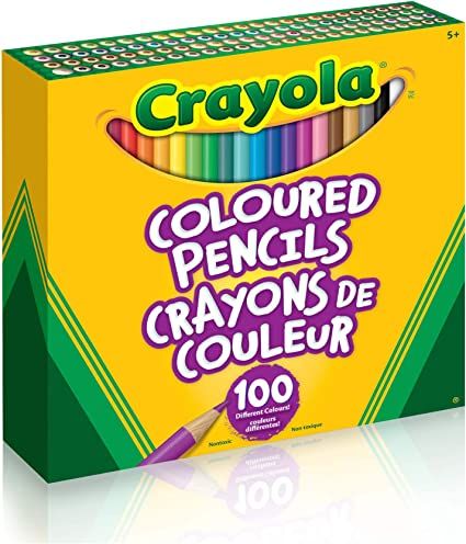 Crayola 100 Colored Pencils, Pencil Crayons - Amazon Canada | Amazon (CA)