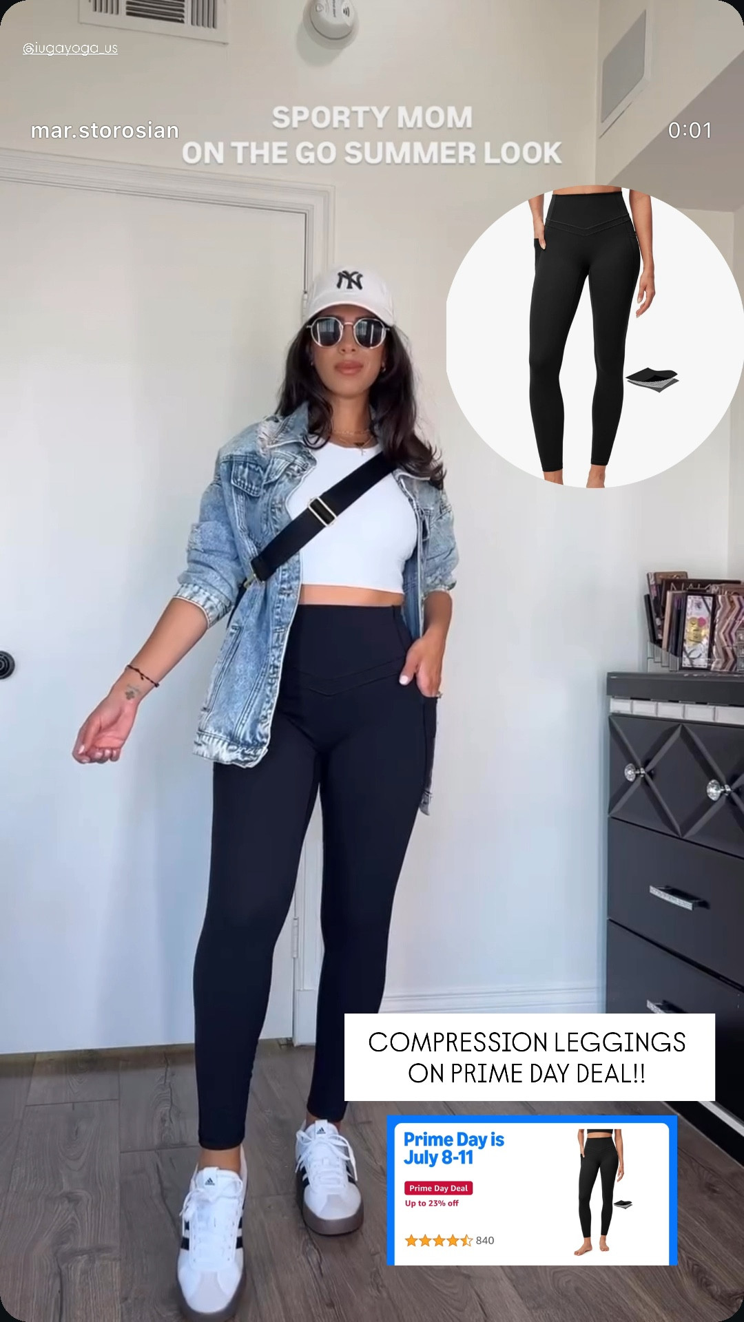 Amazon compression leggings! One of my favorite pairs. Wearing medium 

#LTKActive #LTKFindsUnder50 #LTKSaleAlert