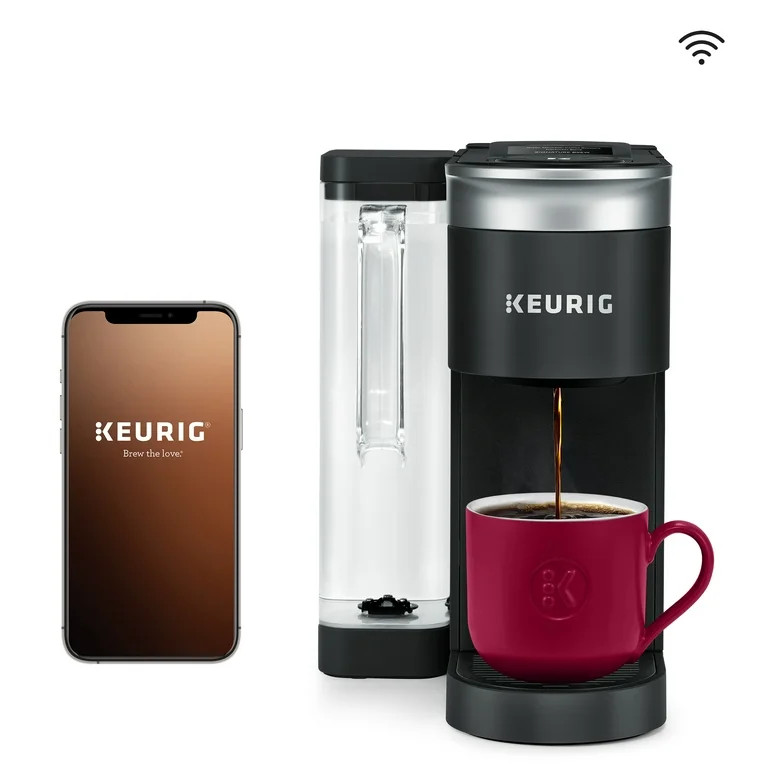 Keurig K-Supreme SMART Coffee Maker, MultiStream Technology, Brews 6-12oz Cup Sizes, Black | Walmart (US)