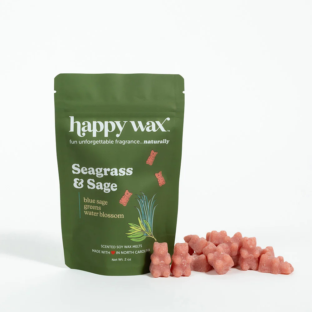 Seagrass & Sage Wax Melts | Happy Wax