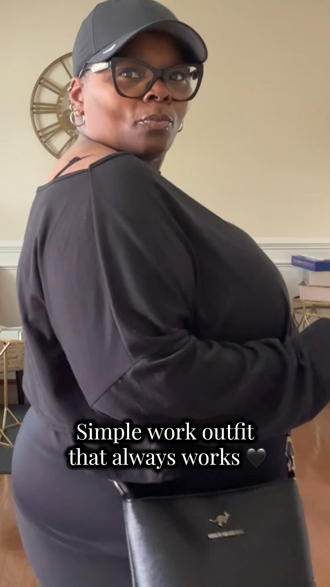 The perfect salon work ootd. It’s comfy and exactly what a hairstylist needs. All black everything.🖤🖤🖤🖤 #allblack # salonlooks #casualoutfits #GRWM #plussizeootd #over40

#LTKootd #LTKgrwm #LTKOver40