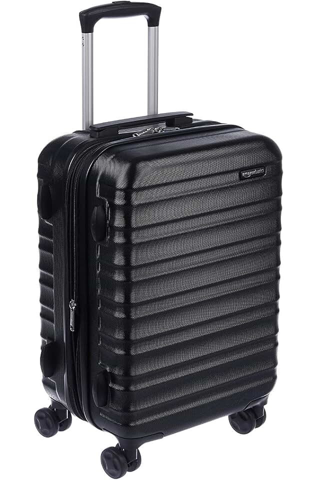21-Inch Hardside Spinner, Black | Amazon (US)
