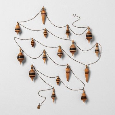 Tree Garland Wooden Plumbobs - Hearth & Hand™ with Magnolia | Target