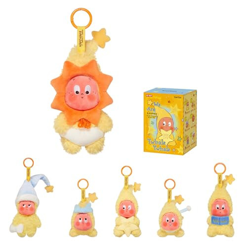POP MART We are Twinkle Twinkle Series-Plush Pendant Blind Box, Twinkle Twinkle Blind Box Figures, Random Design Action Figures Collectible Toys Home Decorations, Single Box | Amazon (US)