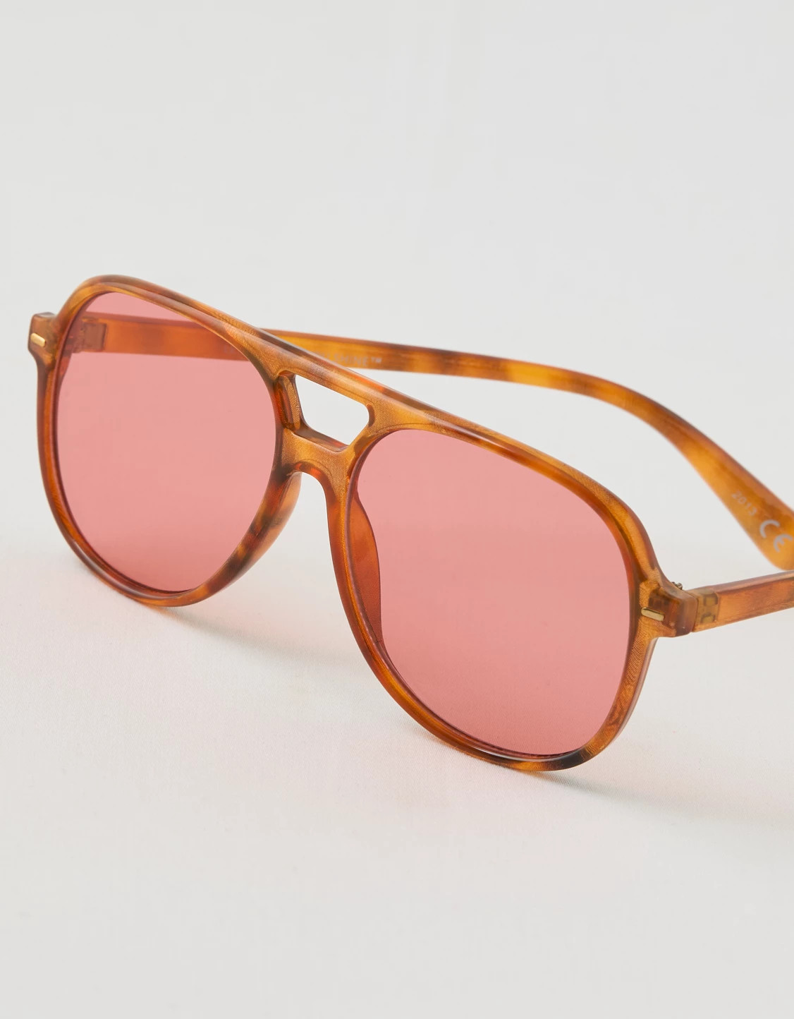Aerie Double Bridge Aviator Sunglasses | Aerie