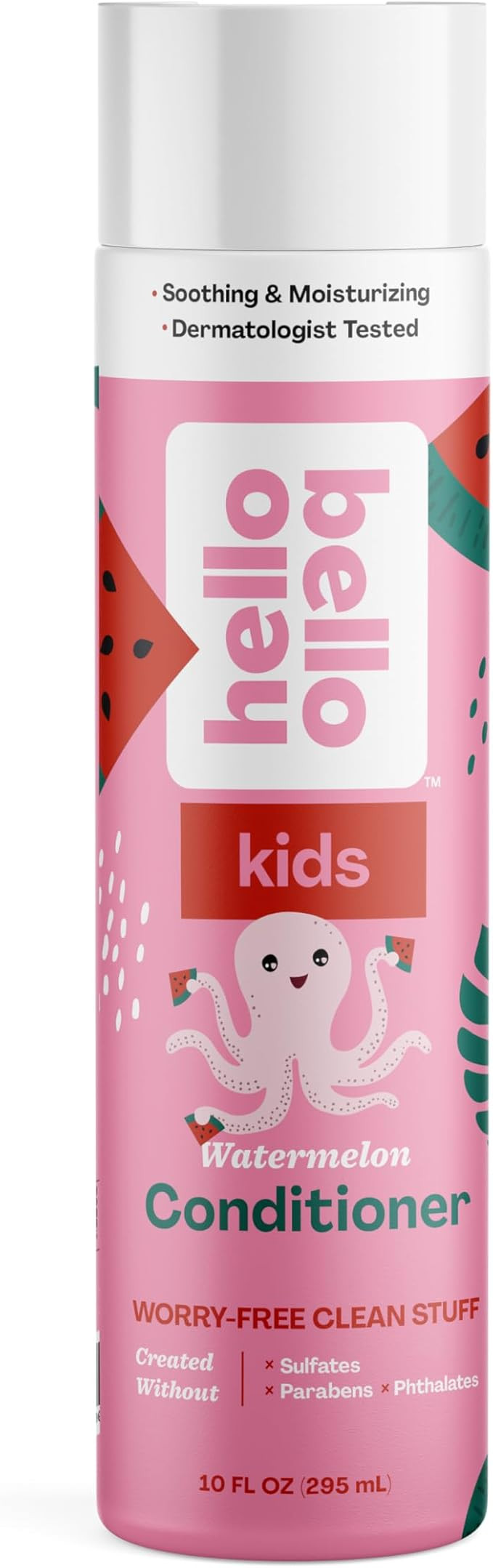Hello Bello Kid’s Conditioner, Hypoallergenic, pH-Balanced and Dermatologist-Tested, Watermelon... | Amazon (US)