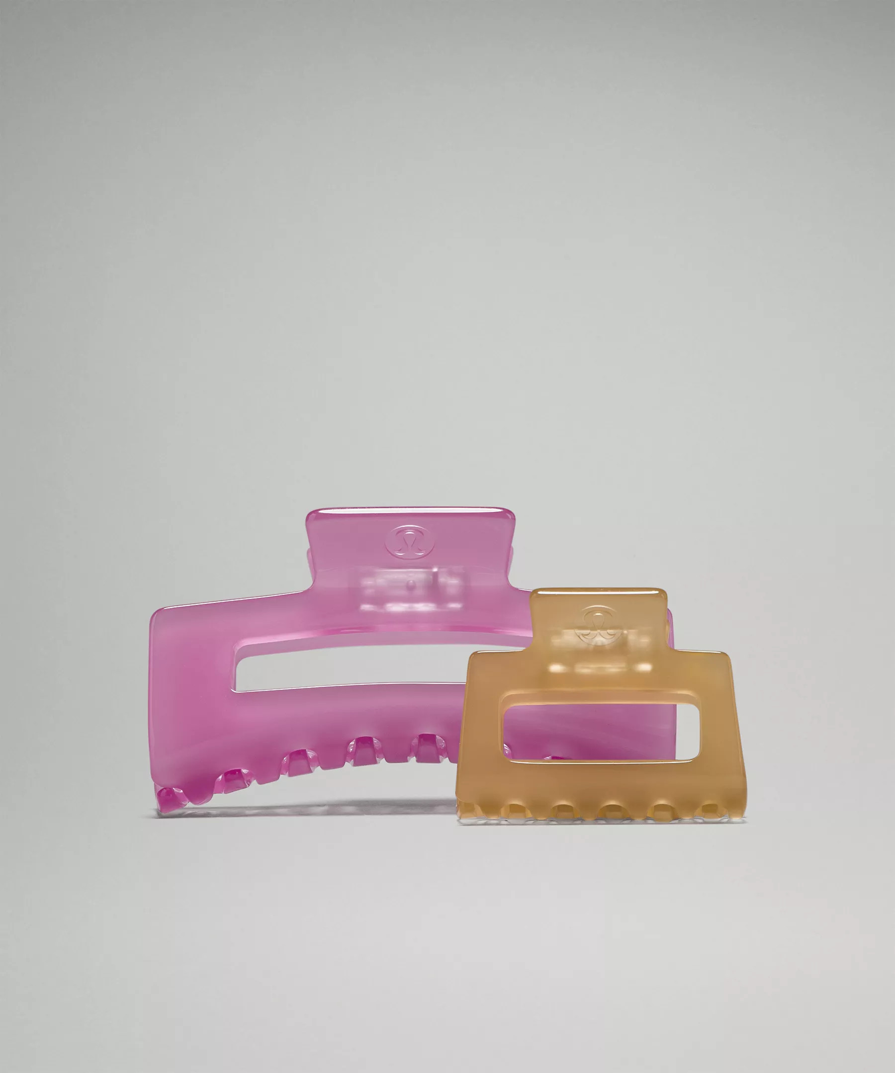 Extra Large + Medium Claw Hair Clips *2 Pack | Women's Hair Accessories | lululemon | Lululemon (US)