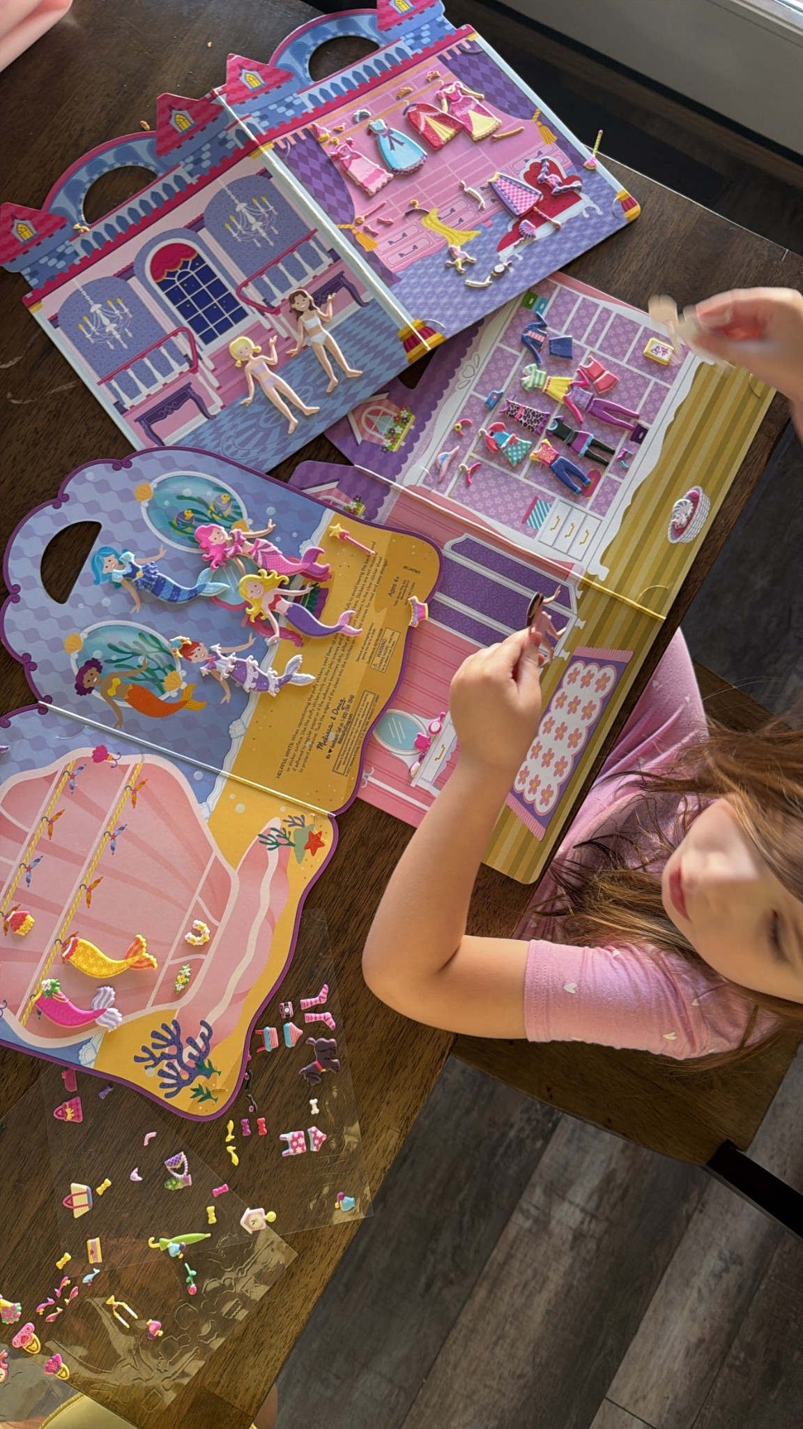These puffy sticker packs kept my 4 year old daughter busy for 2 hours 👏🏼👏🏼 they have a boy themed one too

#LTKdayinmylife #LTKKids #LTKSaleAlert