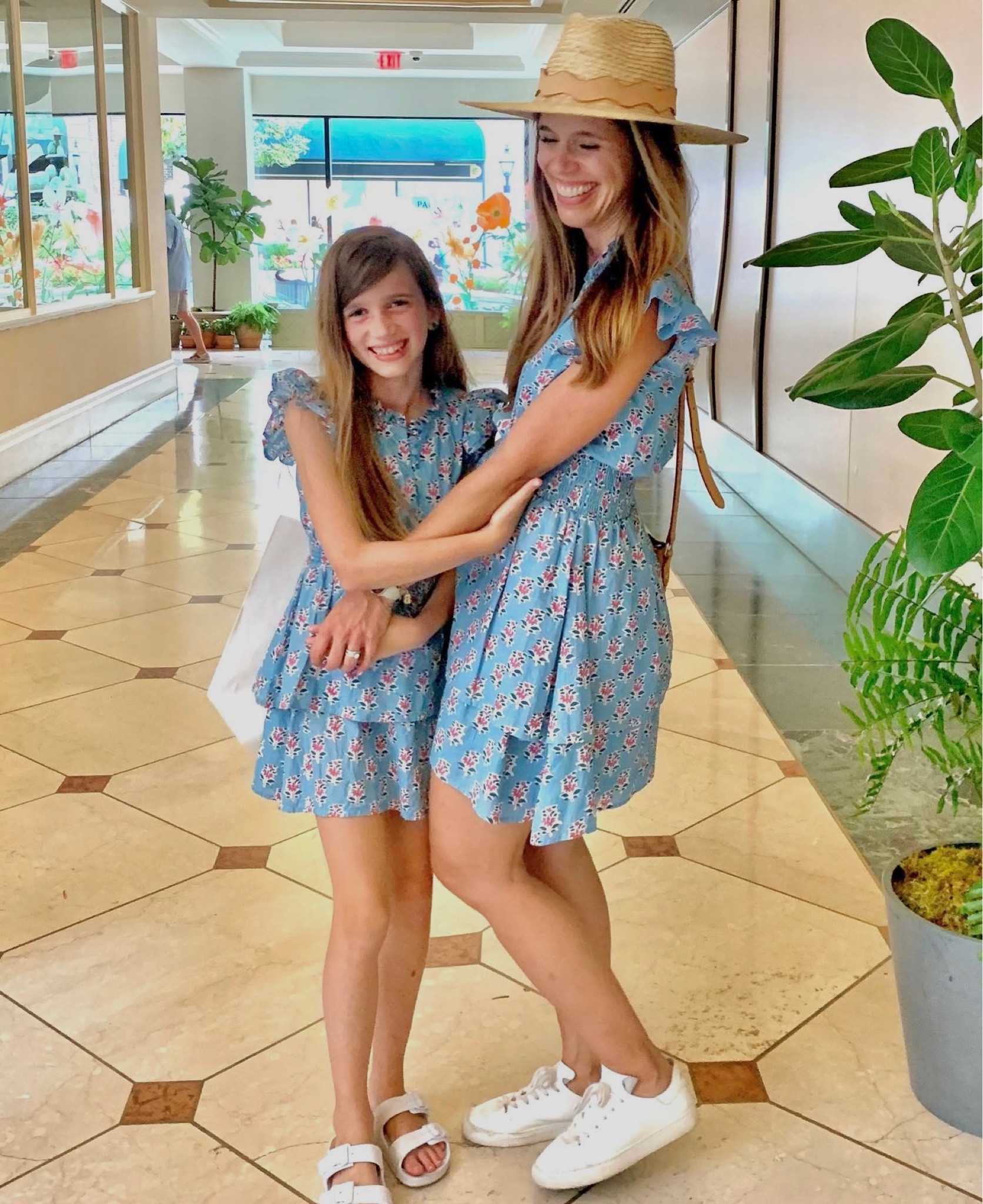 honeysuckle beach dress Bubble Hem Dress-Honeysuckle Flower Vine