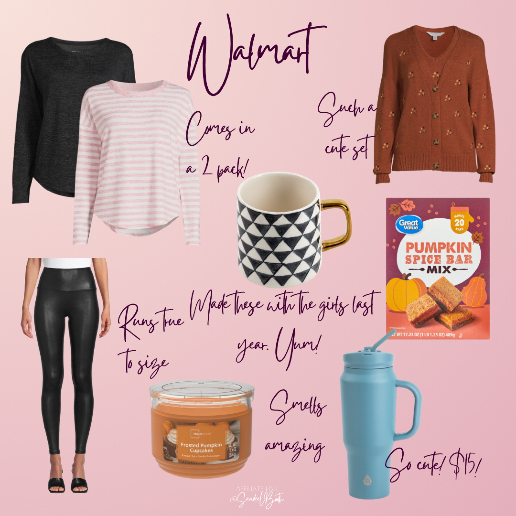 A few of my favorite fall finds from Walmart that you can snag when you place your online grocery order. 😉 Thanks to my local @walmart for making it easy and keeping it affordable. 🙌 #walmartpartner #walmartgrocery #welcometoyourwalmart

#LTKfindsunder50 #LTKhome #LTKstyletip