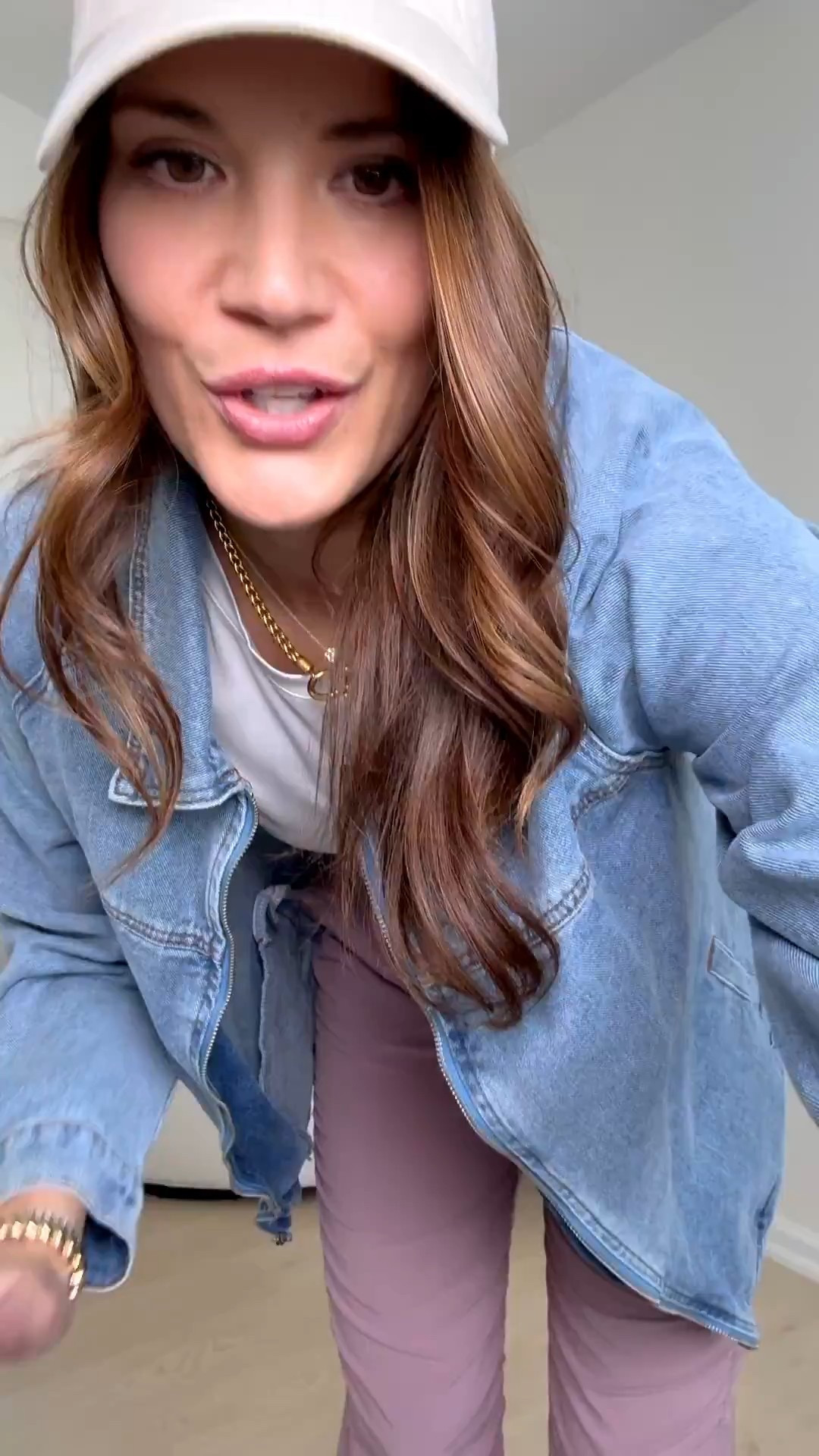 The length on these pants is amazing! They have a stretchy waistband so they’re super comfy. I also love this denim jacket to elevate any outfit  

Casual pants, Tall girl approved pants, Comfy athletic pants, Tall athletic pants, Pink pants, Denim jacket, Stang and co#LTKHoliday 

#LTKSeasonal #LTKootd #LTKTall