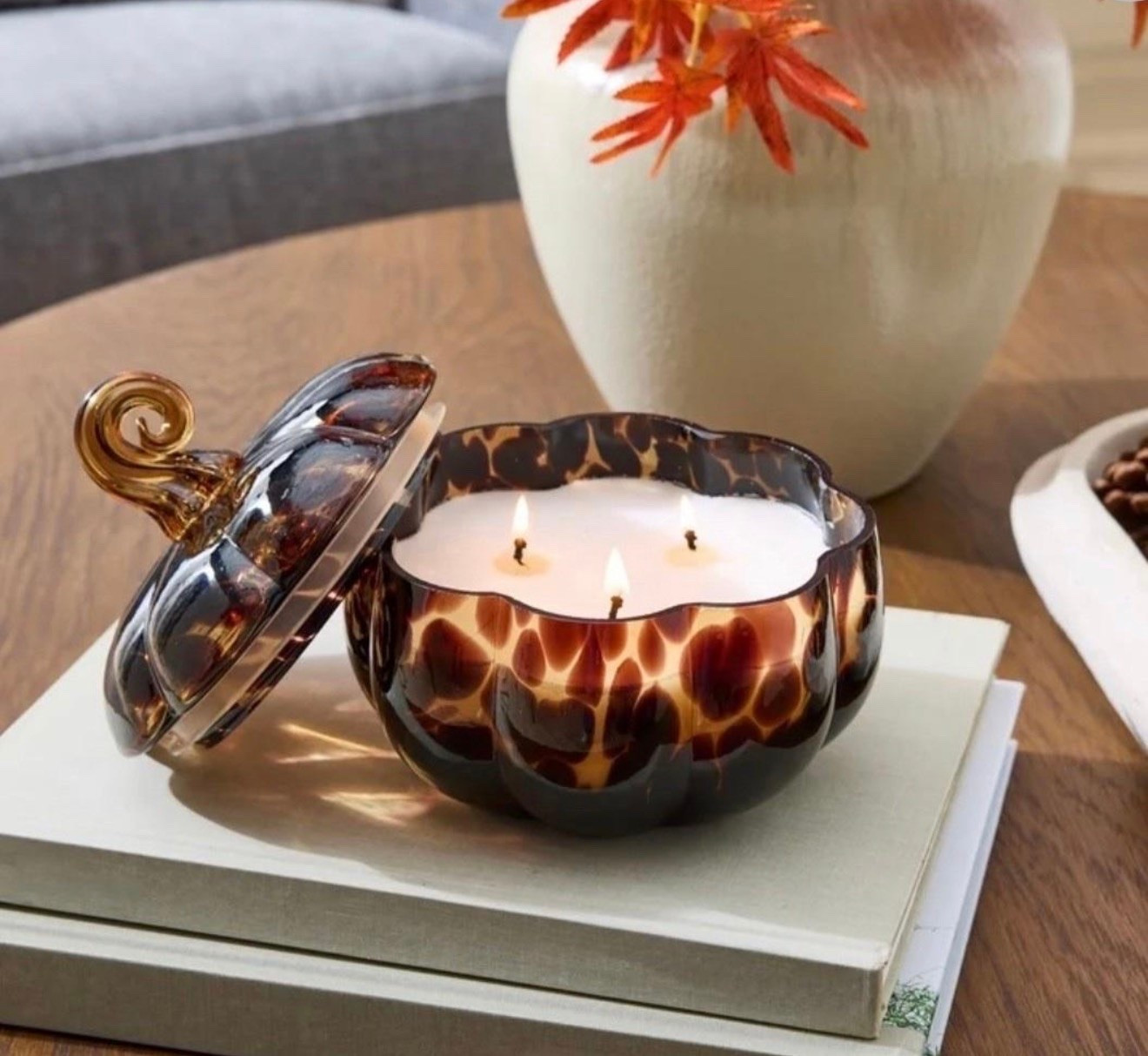 This pumpkin candle smells amazing & SO cute! 🎃🍂🐆

#LTKHome #LTKselfcare #LTKdayinmylife